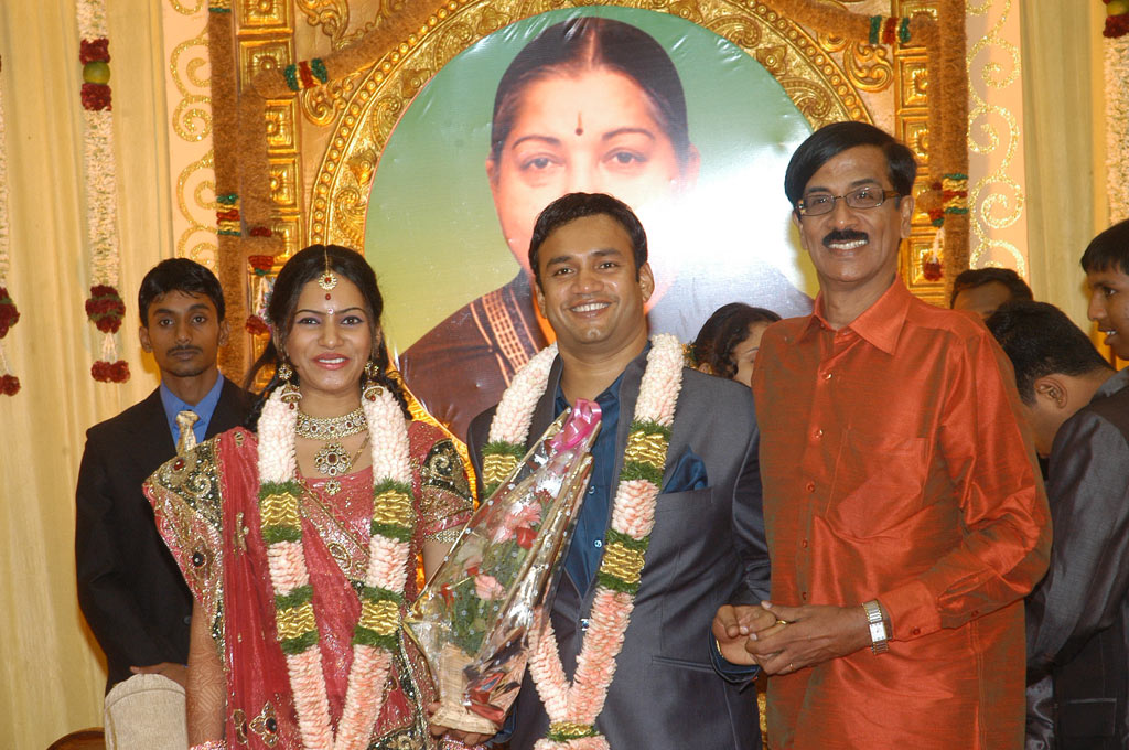 Actor Radharavi son wedding reception stills | Picture 40843